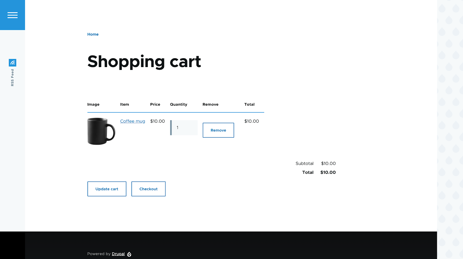 Drupal Commerce - Cart